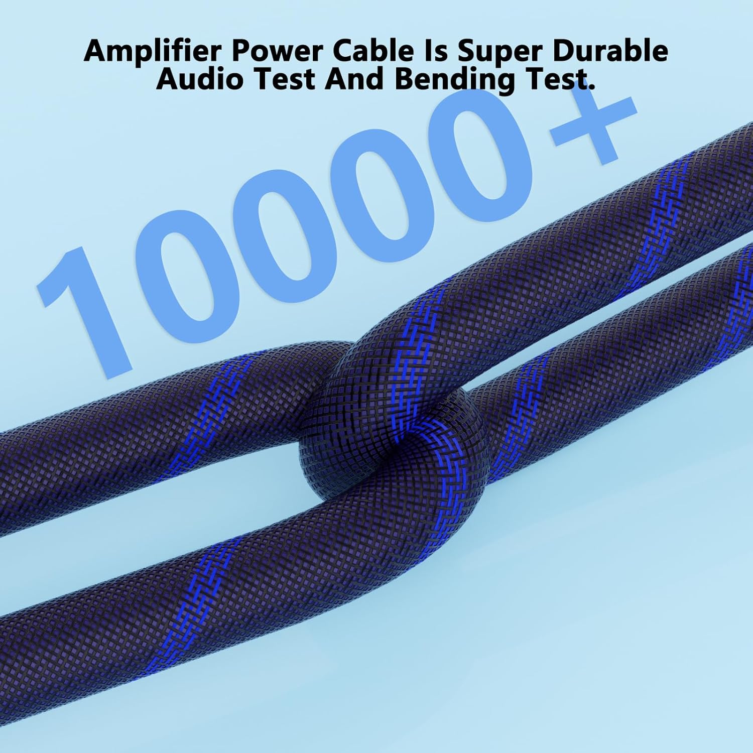 Monosaudio 12AWG Audio Power Cable HiFi Power Cable 125V 15A with Rhodium Plated Plug Braided Sleeve Amplifier Power Cable for Power Filters/Turntables/Amplifiers/CD&DAC Player(3.3FT/1M)