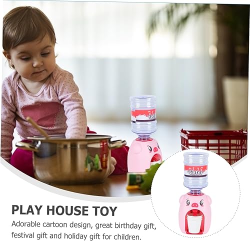 Miniatura 2 de ERINGOGO 6pcs Simulation Water Dispenser Childrens Toys Childrens Toys Toddler Toy Miniature Life Play Scene Model Drinking Fountain Mini Water