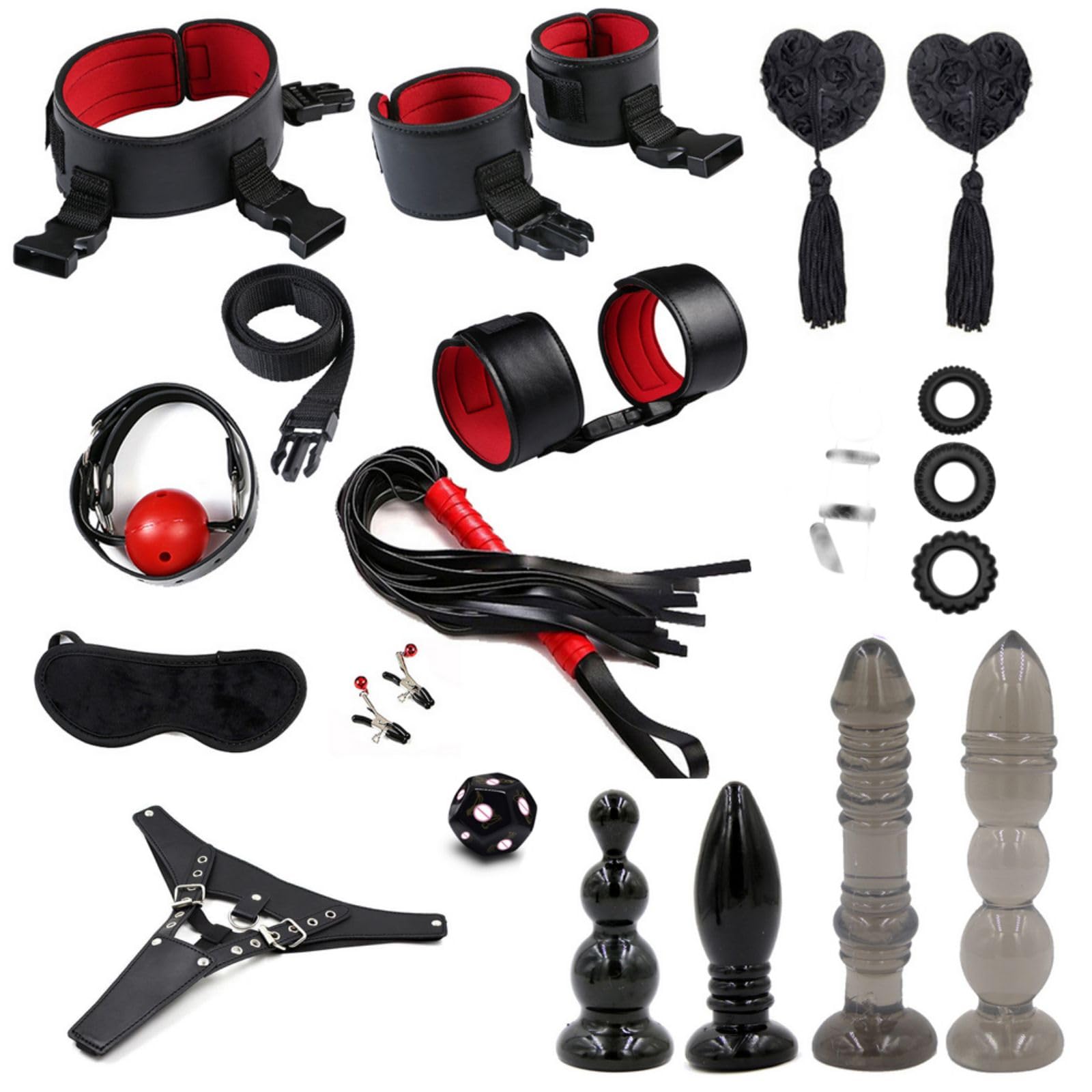 Erotique Games – Cuffs de bondage séduisant pour couples – Jouet sexuel adulte pour la joie intime