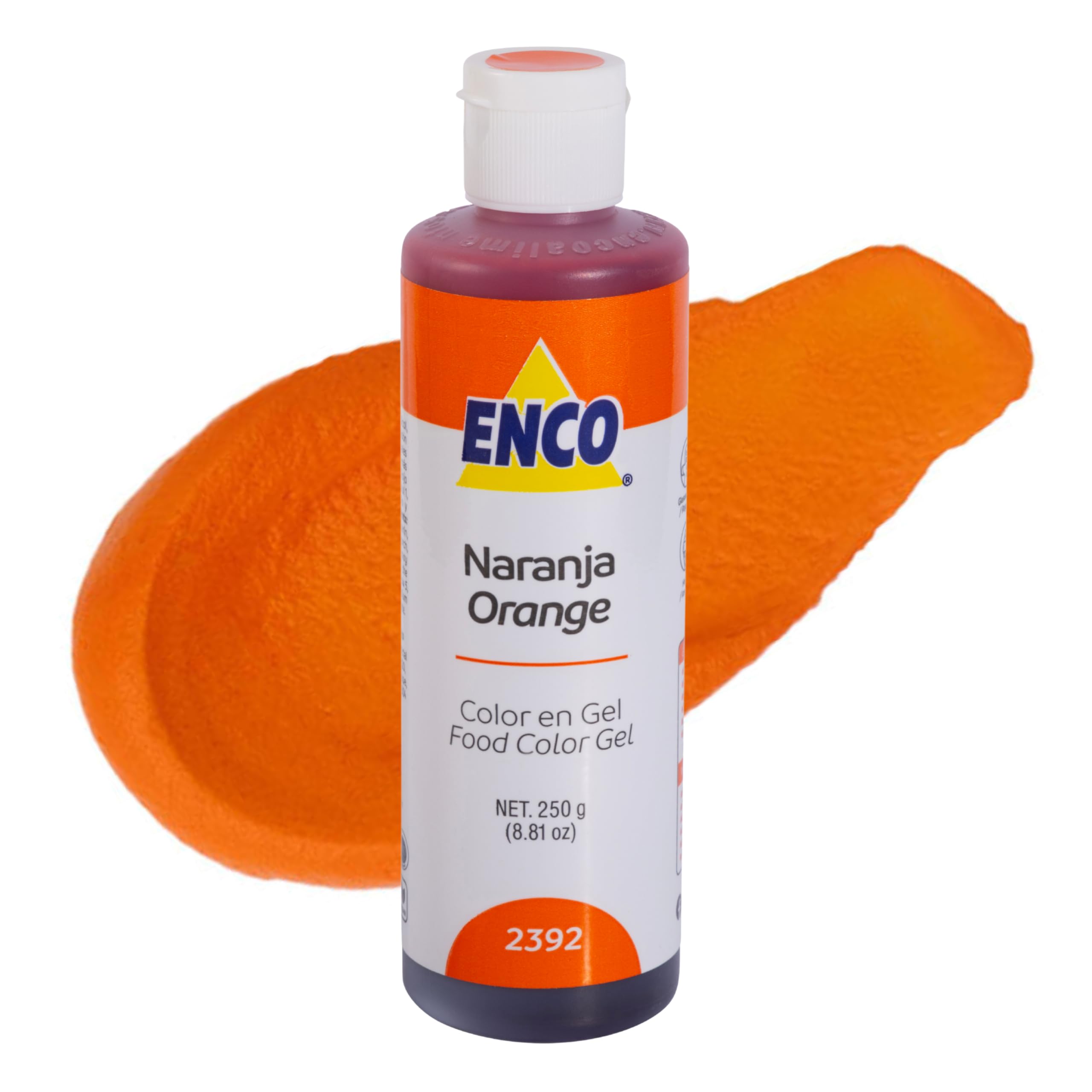 ENCO Gel Food Coloring 8.8 oz (Orange)