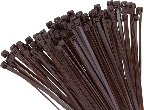 Miniatura 8 de Bridas de nailon multicolores multiusos de 6 pulgadas con cremallera (200, dorado)