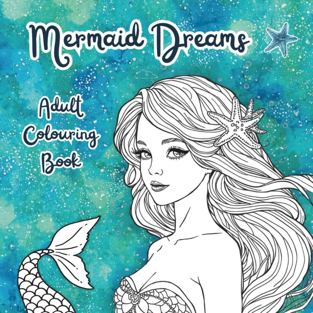 Mermaid Dreams: Adult Colouring Book (Enchanted Colouring series)