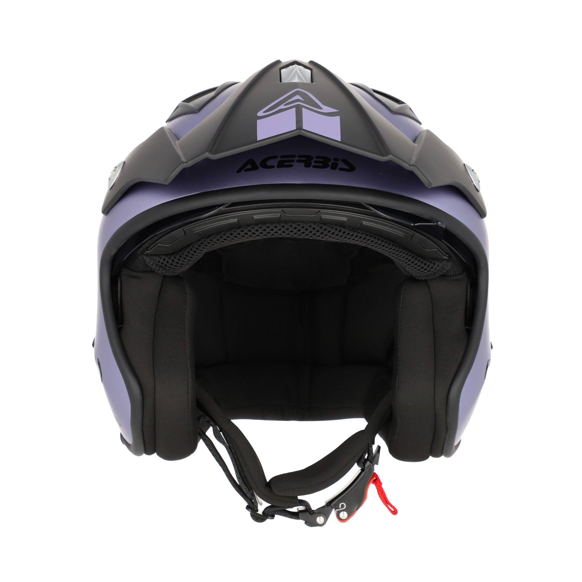 Acerbis - Casco Jet Aria - Color púrpura metálico - Talla S