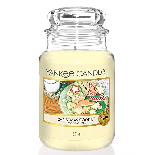 Yankee Candle Scented Candle | Christmas Cookie Large Jar Candle | Long Burning Candles: up to 150 Hours - Christmas Cookie
