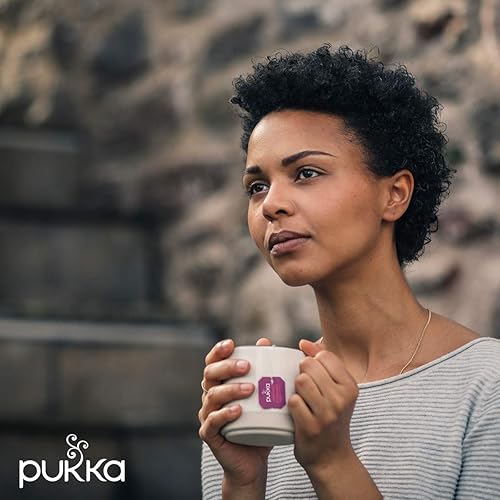 Miniatura 7 de Pukka Bolsas de té orgánicas, té de hierbas de saúco y equinácea, perfecto para apoyo al bienestar, 20 unidades (paquete de 3) 60 bolsas de té