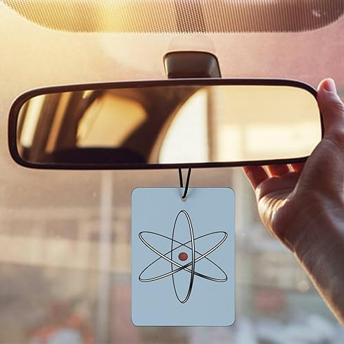 Miniatura 5 de Physics Science Car Aromatherapy Tablets 5 Pcs Hanging Car Air Fresheners for Car Home Bathroom Wardrobe