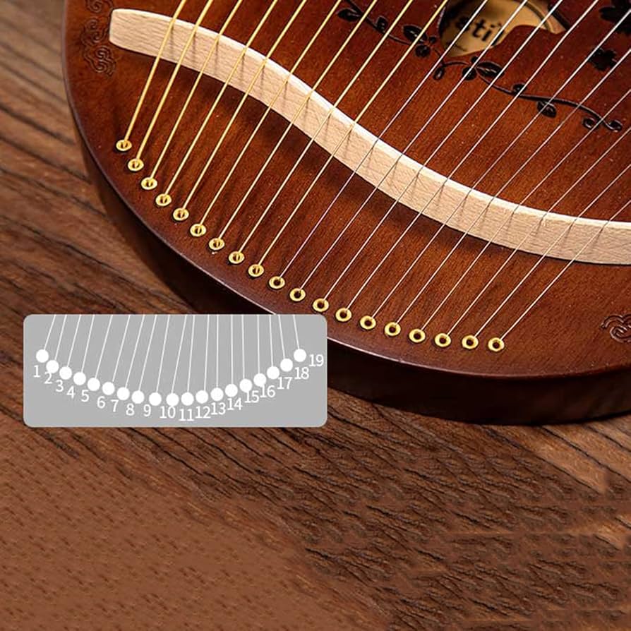 リラハープ 木製 本体と付属品 Amazon.co.jp: 【新番24弦】ライアー ハープ 木製 竪琴