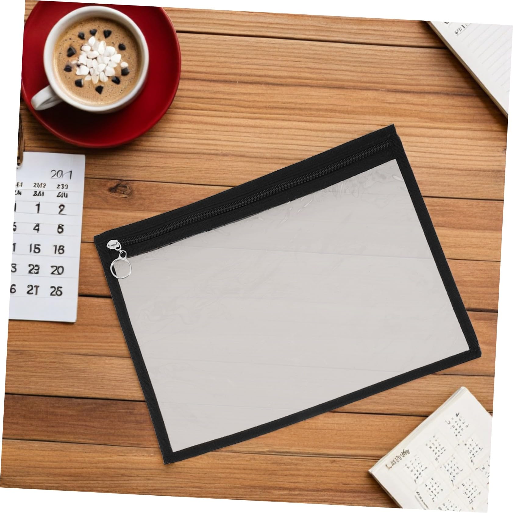 jojofuny 12stücke Durchsichtige Reißverschlusstasche Aus Pvc Transparente Dokumententasche Mit Reißverschluss Organizer-tasche Für Schreibwaren Make-up Oder Reisebedarf Und Robust Kompakte
