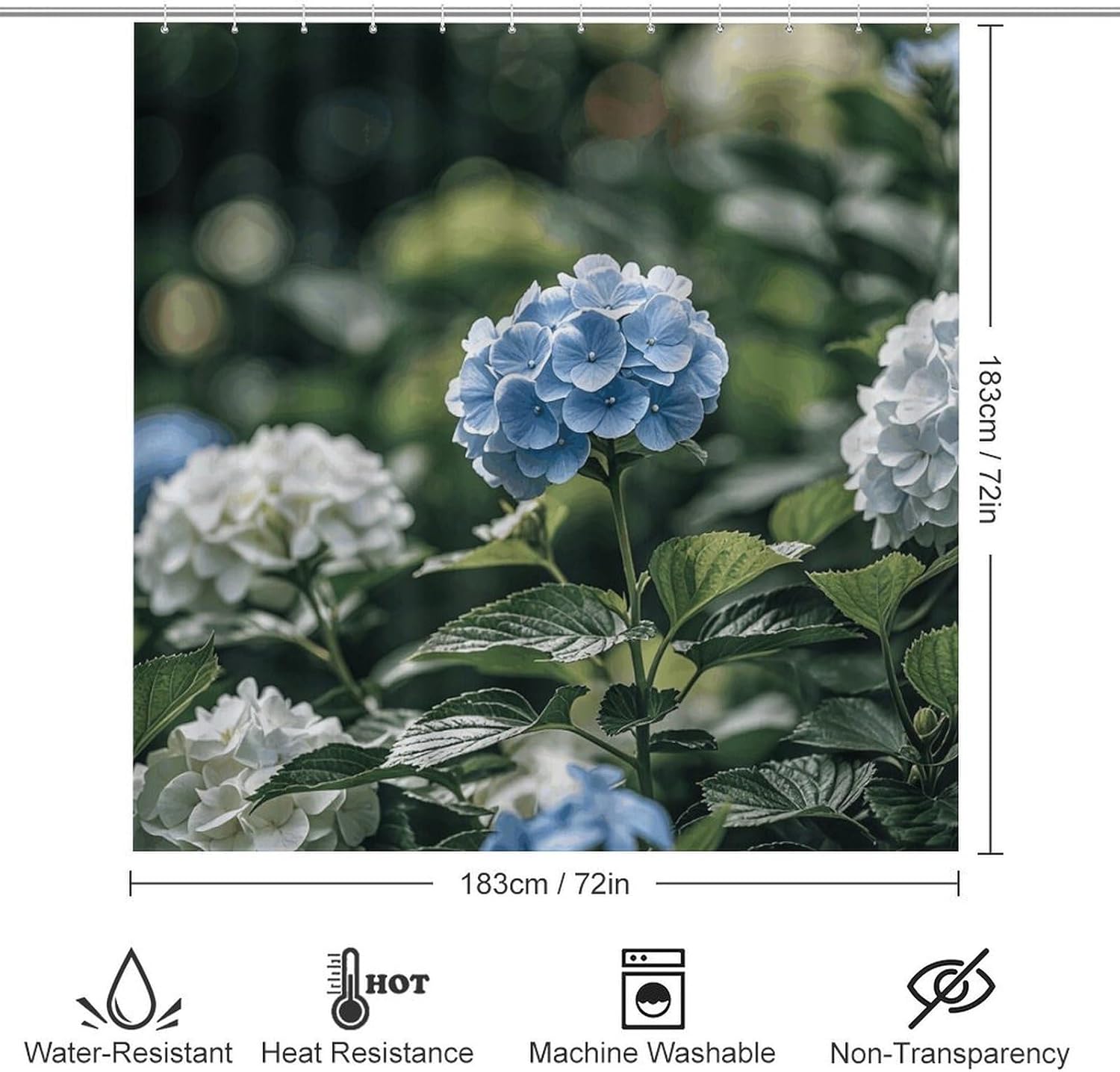 Four Piece Bathroom Set with Toilet Lid Cover and Non-Slip Rugs Minimalist Shower Curtain for Bathroom Set