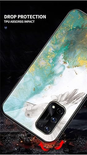 Miniatura 2 de IVY Funda de mármol de vidrio templado para Oppo Realme X7 Pro Case - C