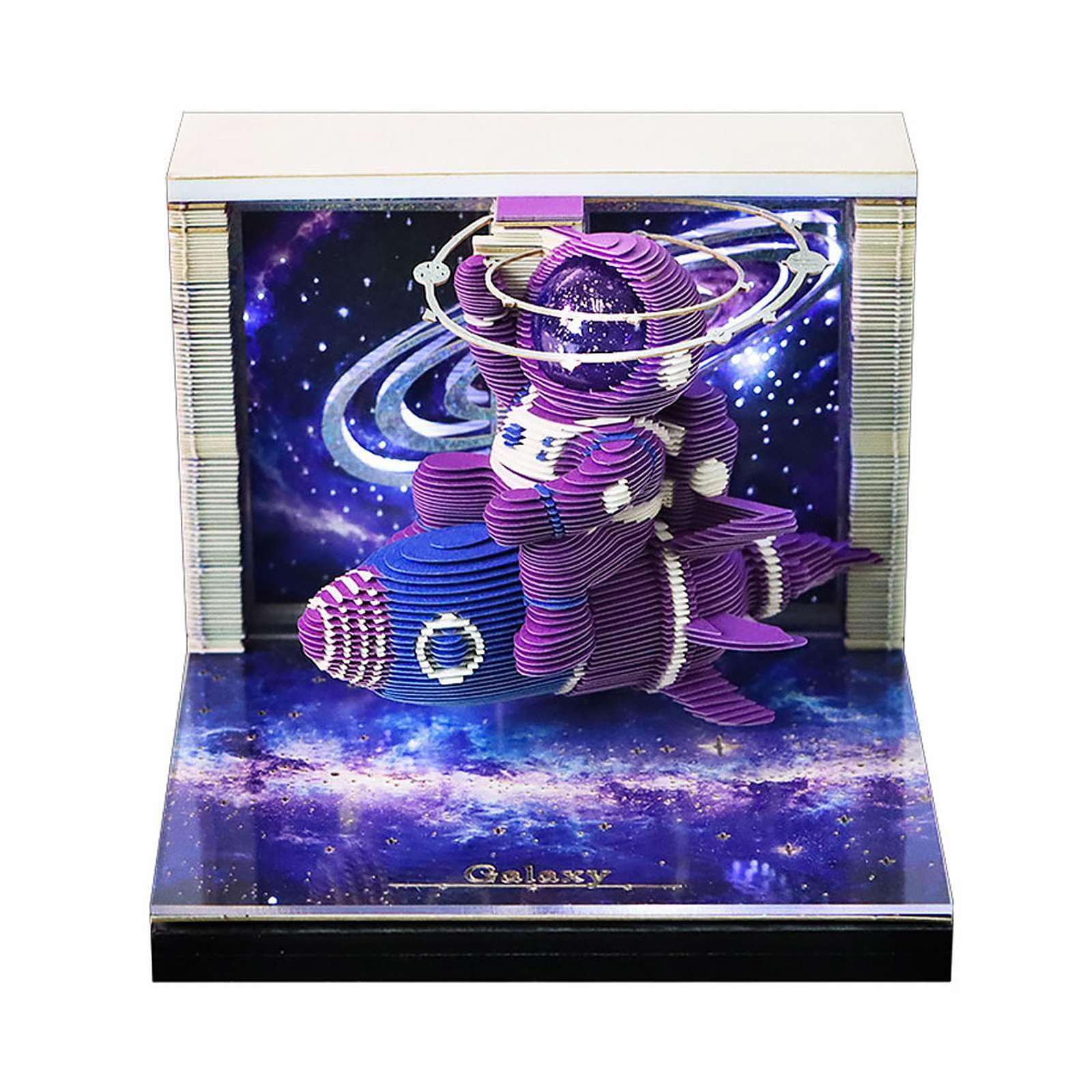 3D Calendar 2027, Time Piece Calendar 3D Memo Pad 2027