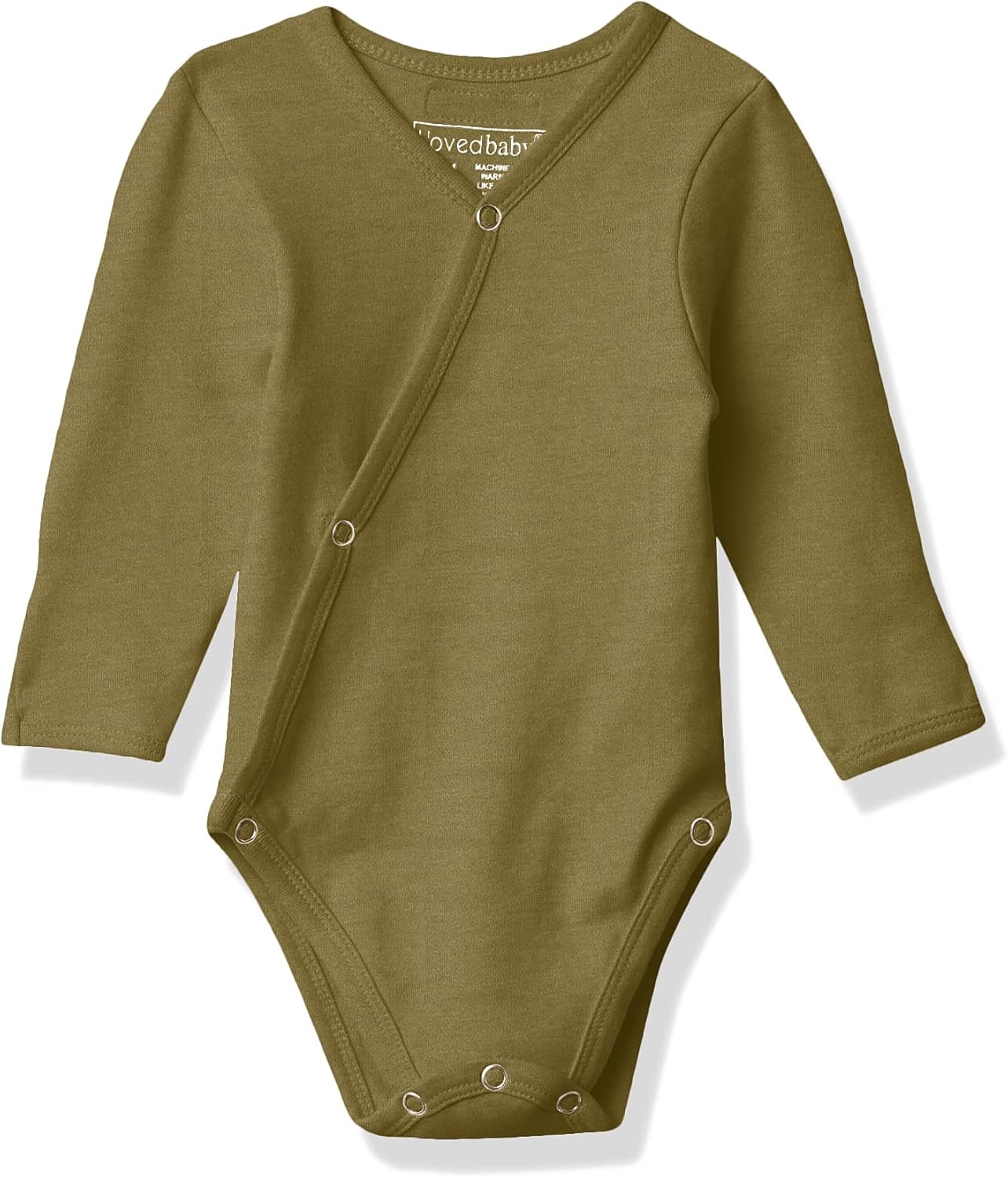 L'ovedbaby unisex-baby Organic Cotton Baby Kimono Bodysuit