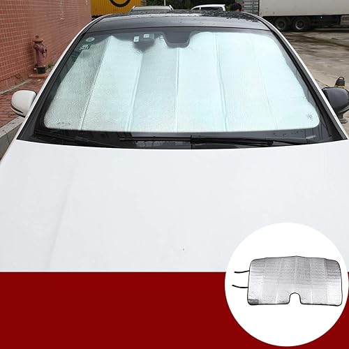 YIWANG - Parasol plegable para Mercedes Benz Clase B W247 2019 2020, color plateado