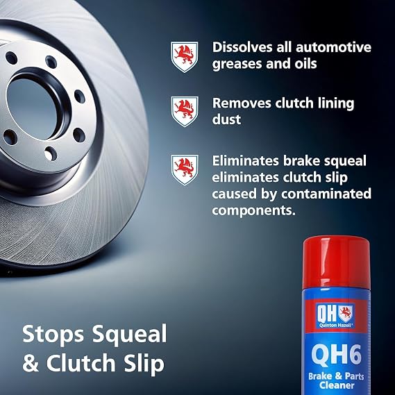 Quinton Hazell Brake Cleaner 20.3 fl oz + Rocket TT Multi-Purpose Lubricant 15.2 fl oz Bulk Value Pack Non-Chlorinated Brake Parts Cleaner & Penetrating Oil for Rusted Bolts, T