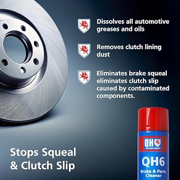Quinton Hazell Brake Cleaner 20.3 fl oz + Rocket TT Multi-Purpose Lubricant 15.2 fl oz Bulk Value Pack Non-Chlorinated Brake Parts Cleaner & Penetrating Oil for Rusted Bolts, T