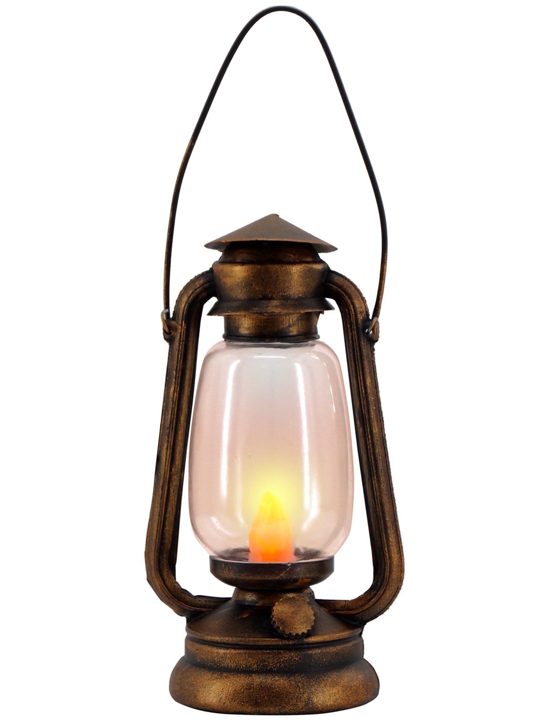 Widmann vd-wdm9530l Lantern with Flickering LED Light, Gold, One Size