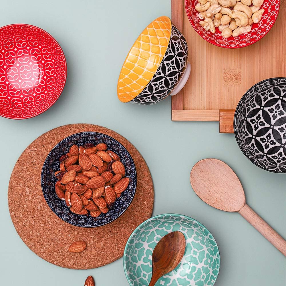 DOWAN Bundle - 33oz Large Soup Bowls and 10oz Dessert Bowls Set