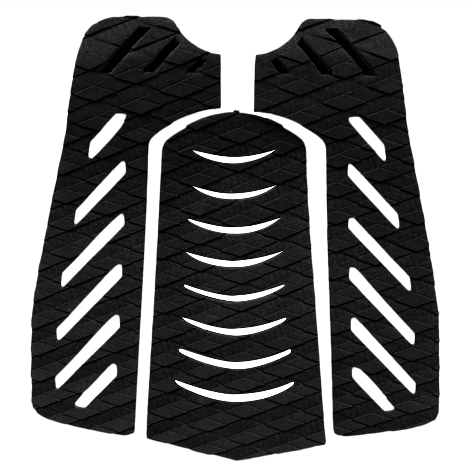 6Pcs Surfboard Traction Tail Pad Surf Deck Grip Mat Surfing Accessories for Paddle Board, Kayak, Surfboard, Skimboard