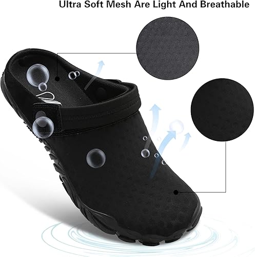 Miniatura 4 de Besroad Outdoor Hiking Slip on Sandals Sports Water Shoes Fashion Sneakers Slippers Classic Clogs for Women Men