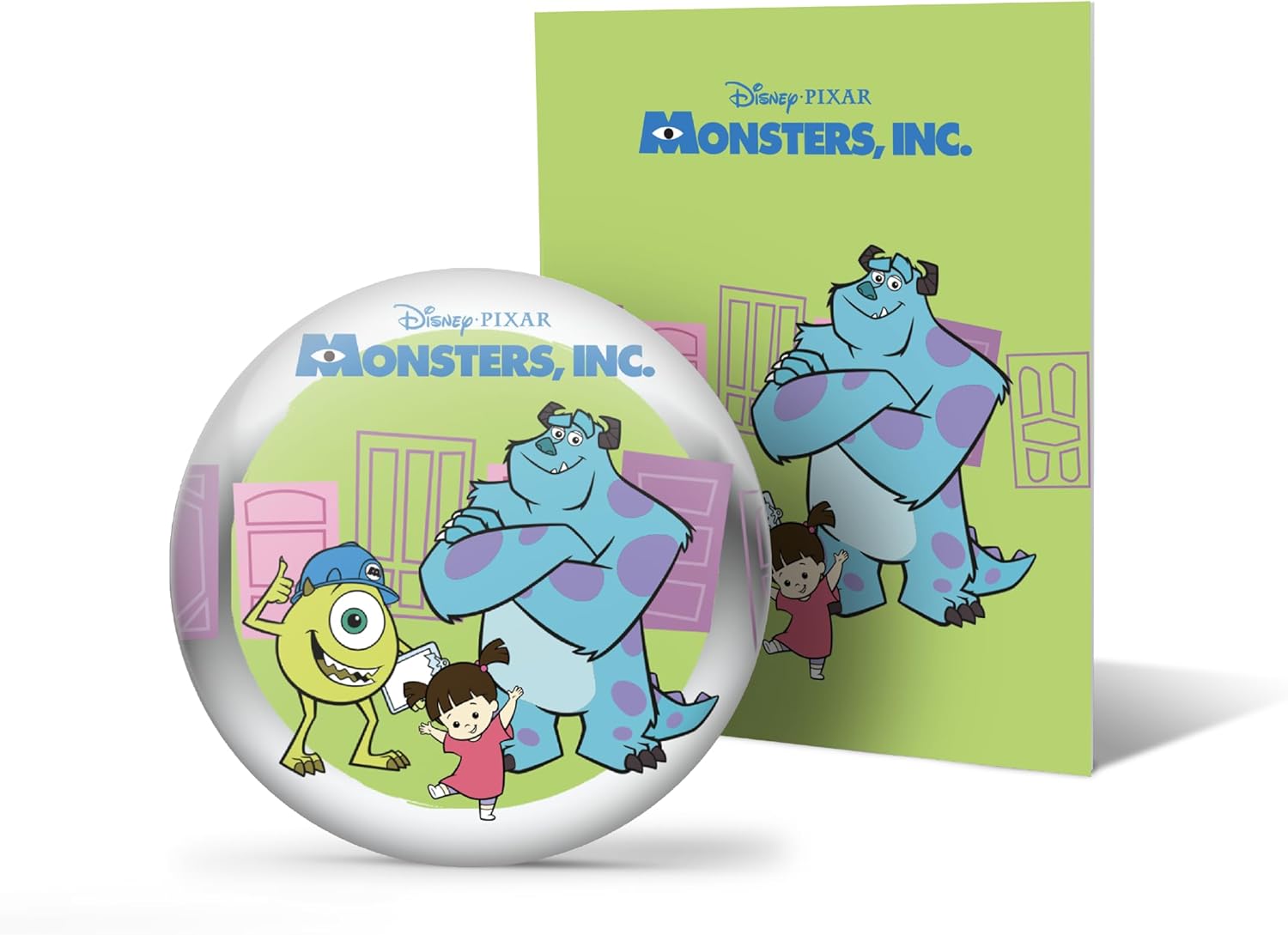 StoryShield for StoryPhones by ONANOFF, Disney Pixar Screen-Free Audio Storytelling Disk Featuring Monsters Inc. + Bonus Tale: Wall-E