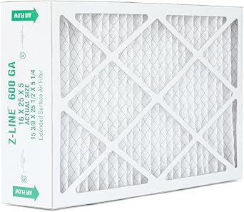 Glasfloss ZL 600 GA 16x25x5 MERV 10 Filter Fits Goodman Amana. 2-Pack