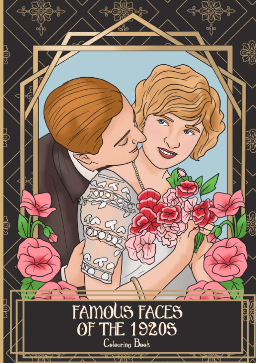Famous Faces of the 1920s colouring book (Famous Colouring book)