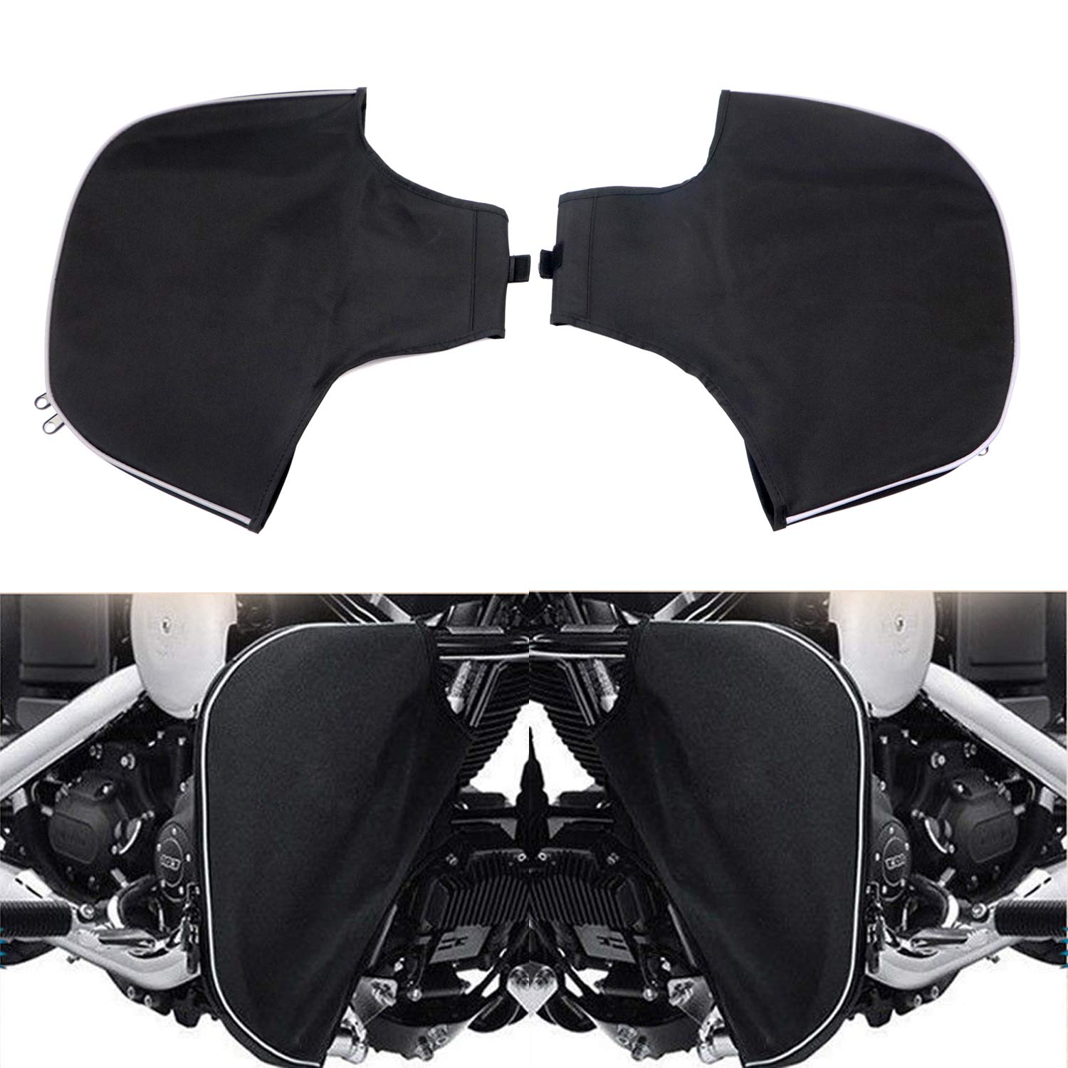 2-Pack Soft Lower Chaps Leg Warmers For Harley Touring Models 1980
