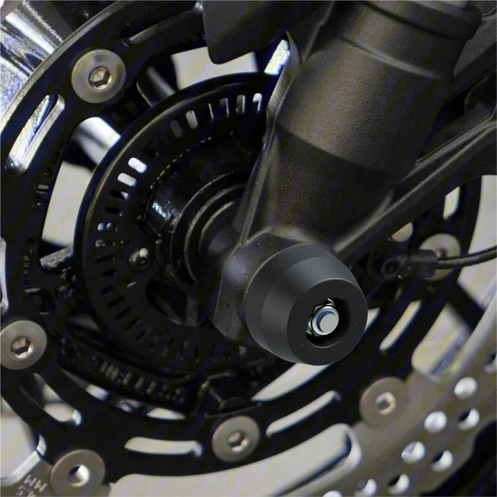 Pasuje do Yamaha TRACER 9 GT Tracer MT-09 SP MT09 2021-2025 Motocykl Przednia i tylna oś widelca Crash Sliders Koło wspornik szpula wahacza(Front-Rear)