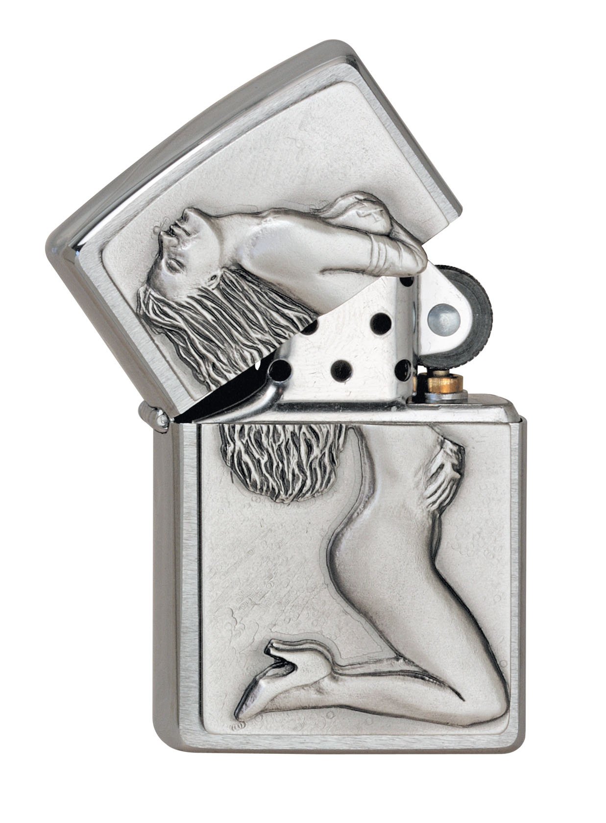 Zippo 2000776 Feuerzeug 200 Showgirl Emblem