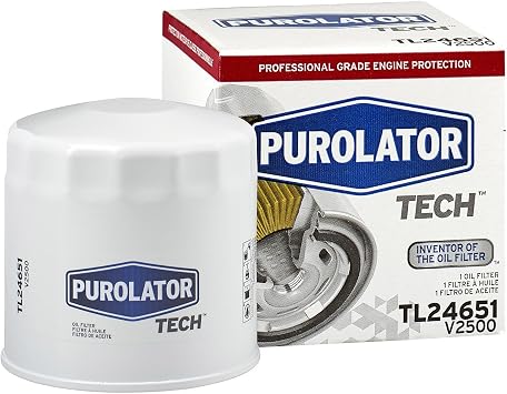 Purolator TL24651 PurolatorTECH Spin On Oil Filter Compatible With Ford F-150, F-250 Super Duty, Expedition, Explorer, Mustang, E-350 Super Duty, F-350 Super Duty and Escape
