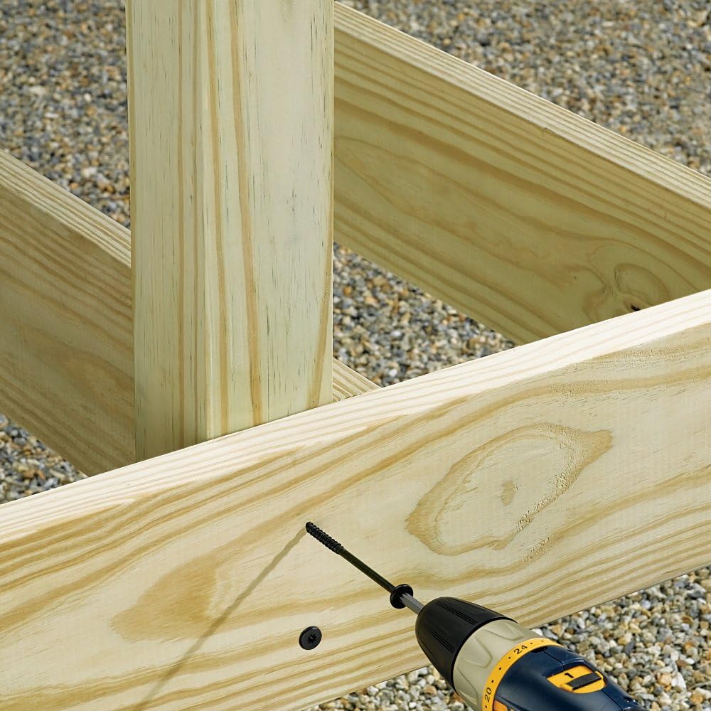 50% оƒƒ Dіѕсоunt FastenMaster FMHLGM612-250 HeadLOK Heavy-Duty Flathead Fastener, 6-1/2 Inches, 250-Count, Black