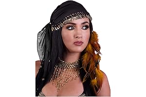 Gypsy Head Scarf, the Unique Accessory with Dazzling Coins