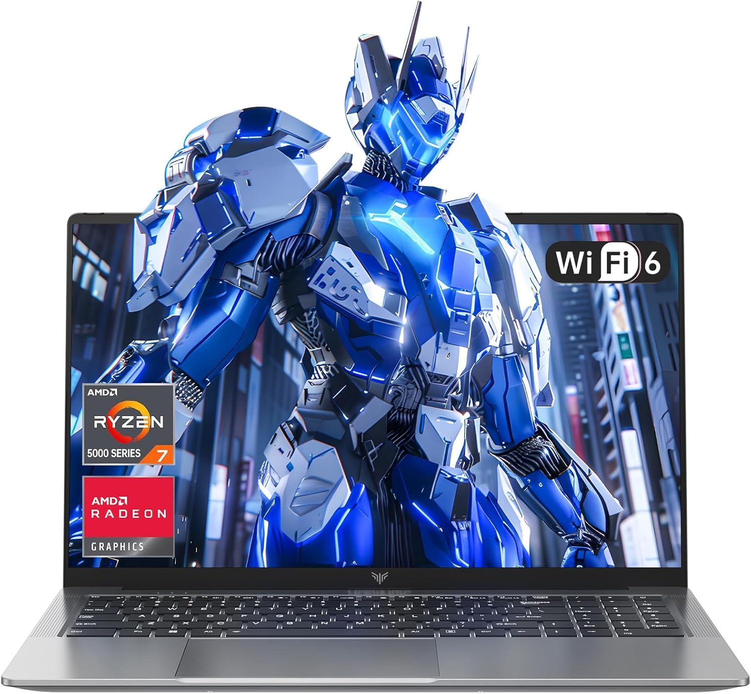 2026 Laptop 15.6 Inch, Laptop Gamer with Ryzen 7 5700U (up to 4.3GHz) 8C/16T, 16GB RAM DDR4*2 + 512GB SSD M.2, 1080 FHD, BT5.2, USB3.2, Type-C, HDMI, Fast 65W, WiFi 6
