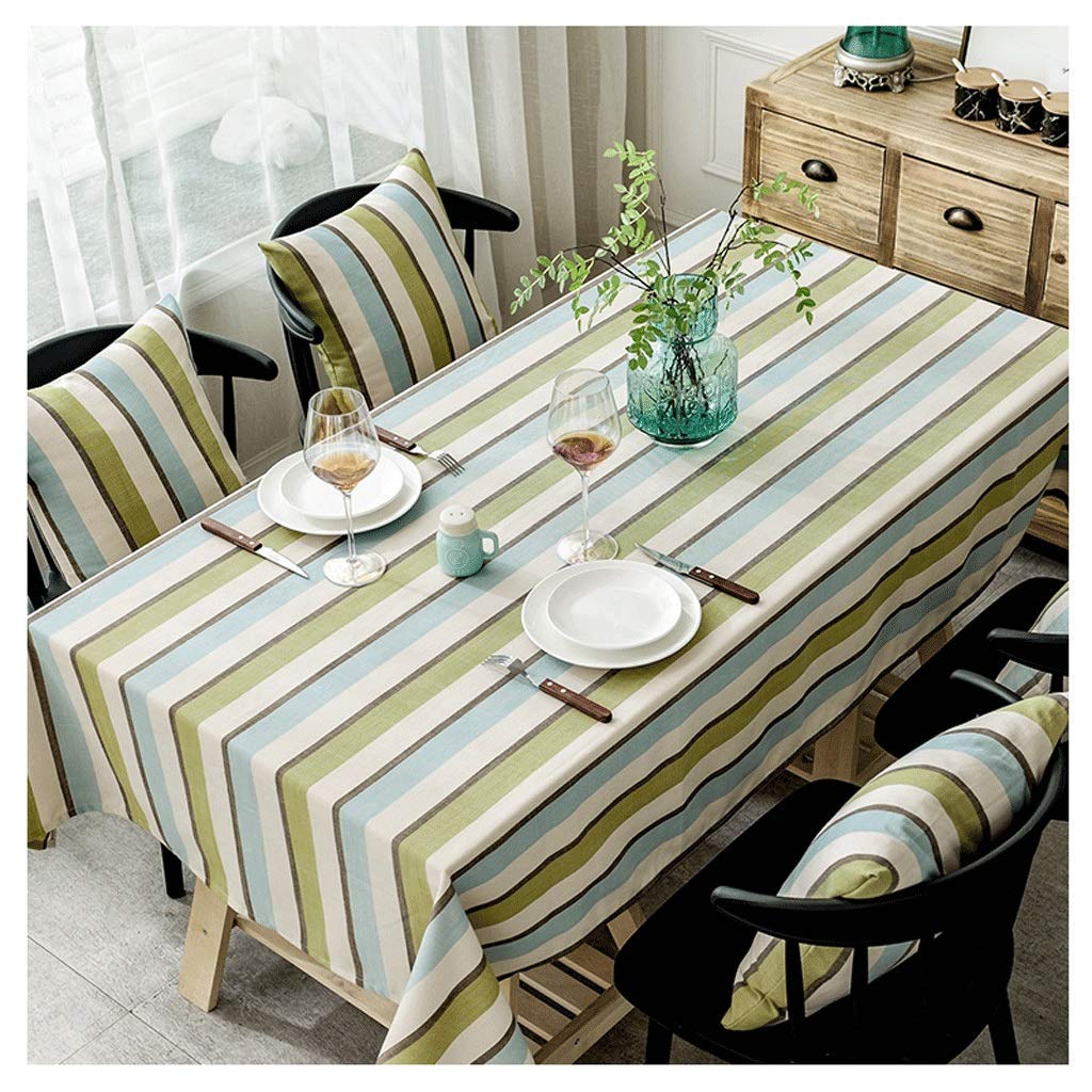 Petite nappe carrée au tissage bicolore pour une table raffinée