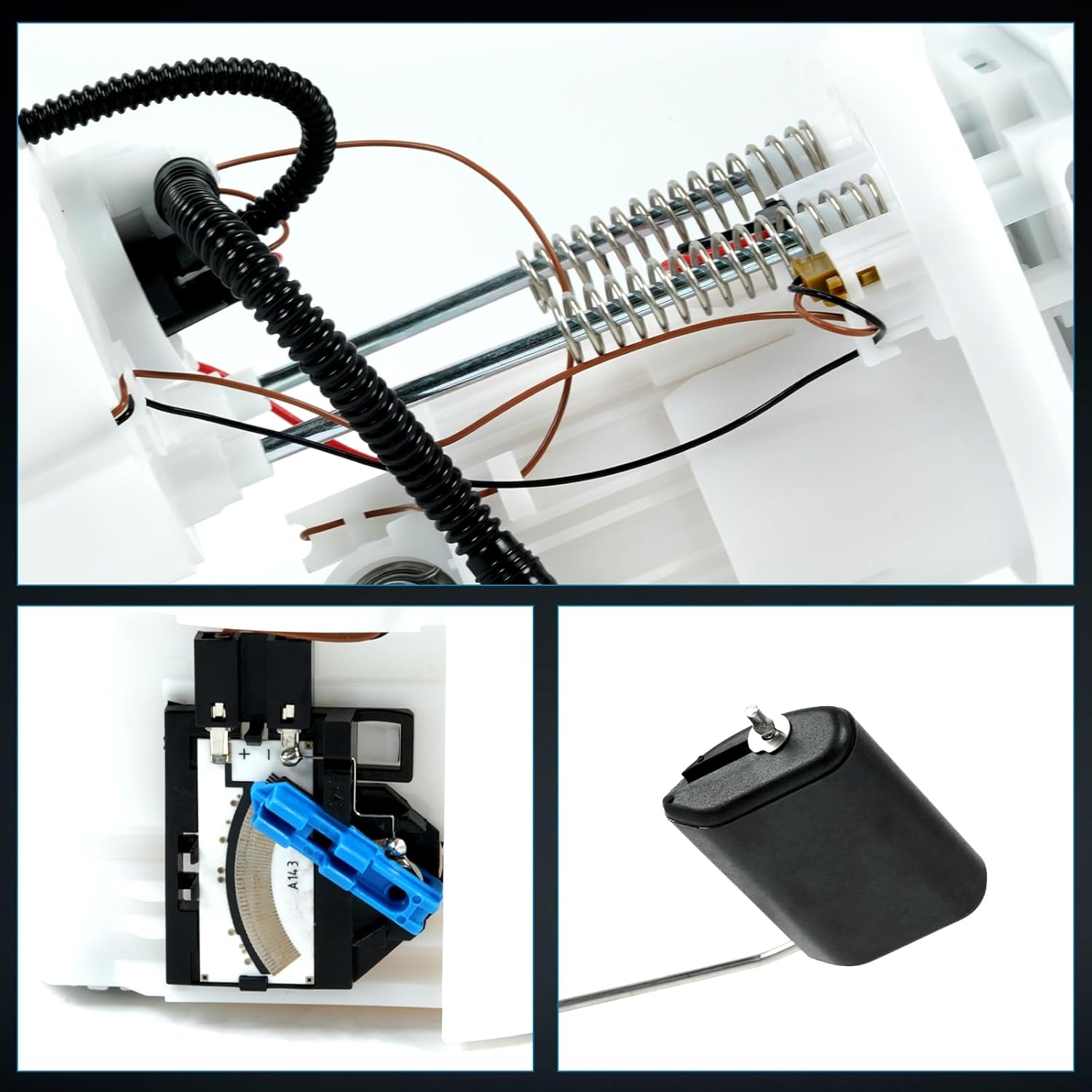 31110-D5500 Electric Fuel Pump Module for 2015-2019 Hyundai Sonata 2016-2020 Kia Optima 1.6L 2.0L 2.4L Replacement# 31110-C2500 with Sending