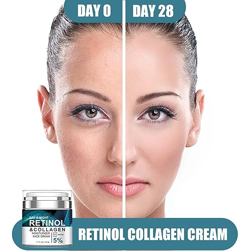 Miniatura 6 de Crema de colágeno con retinol de ácido hialurónico, crema facial de retinol y colágeno, crema antienvejecimiento con ácido hialurónico, crema