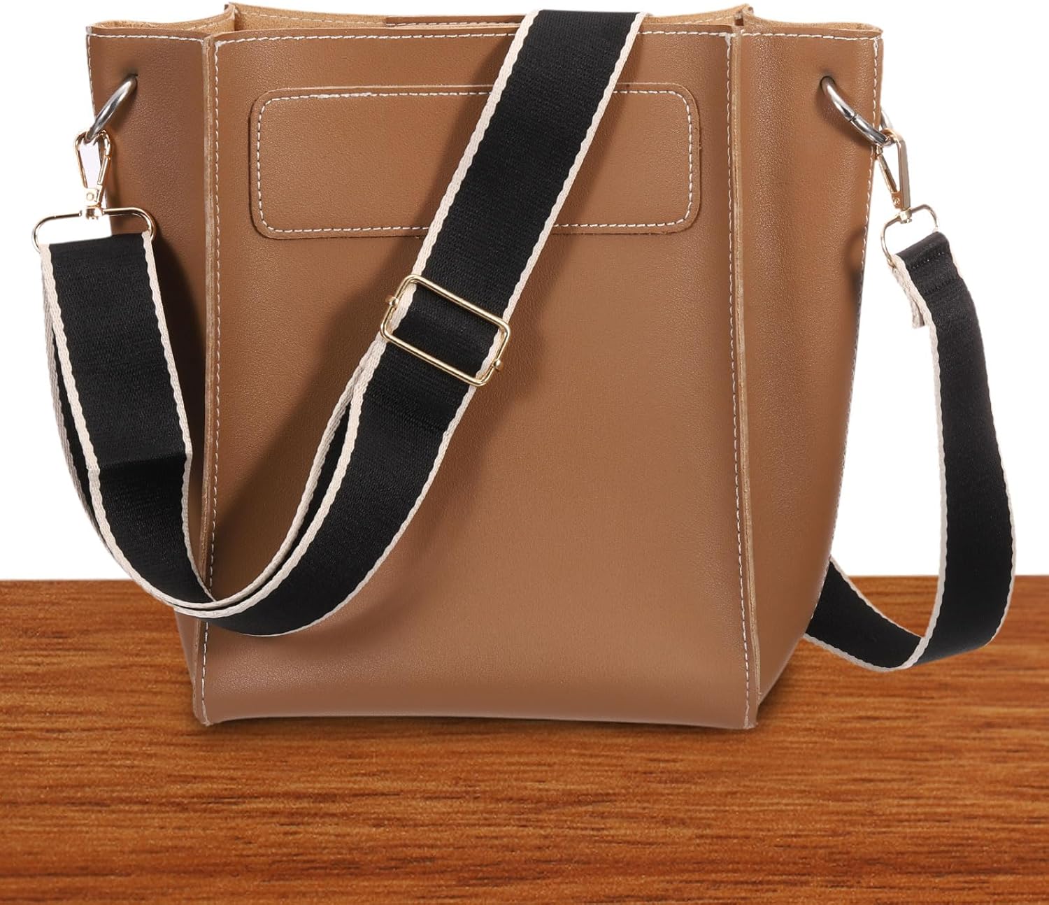 PATIKIL 55in Purse Straps Replacement Crossbody, Bag Straps Crossbody Universal Adjustable Canvas for Purses Handbags Guitar, White - Image 4