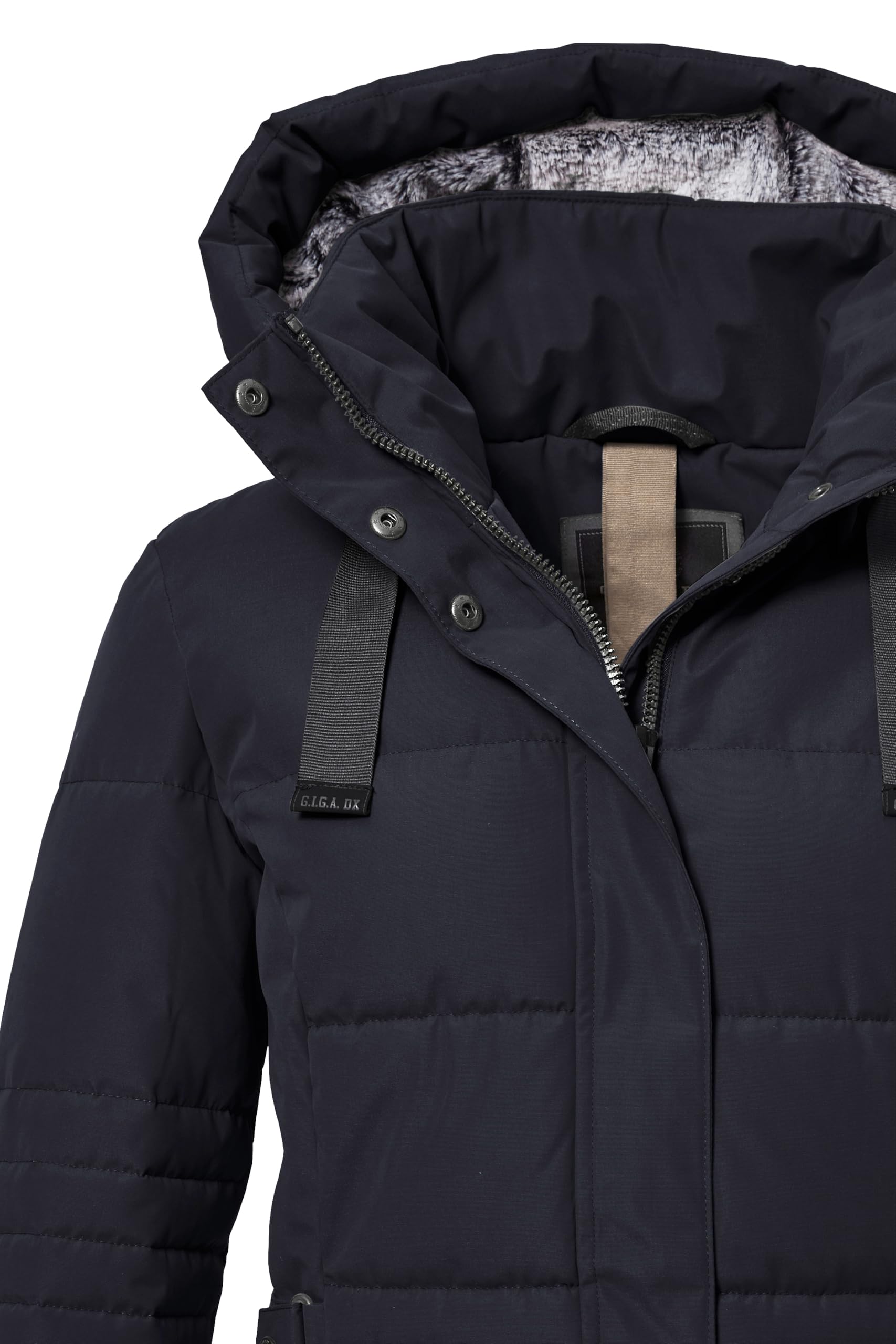 G.I.G.A. DX Damen Gw 25 Wmn Qltd Jckt Steppjacke mit abzippbarer Kapuze/Funktionsjacke in Daunenoptik