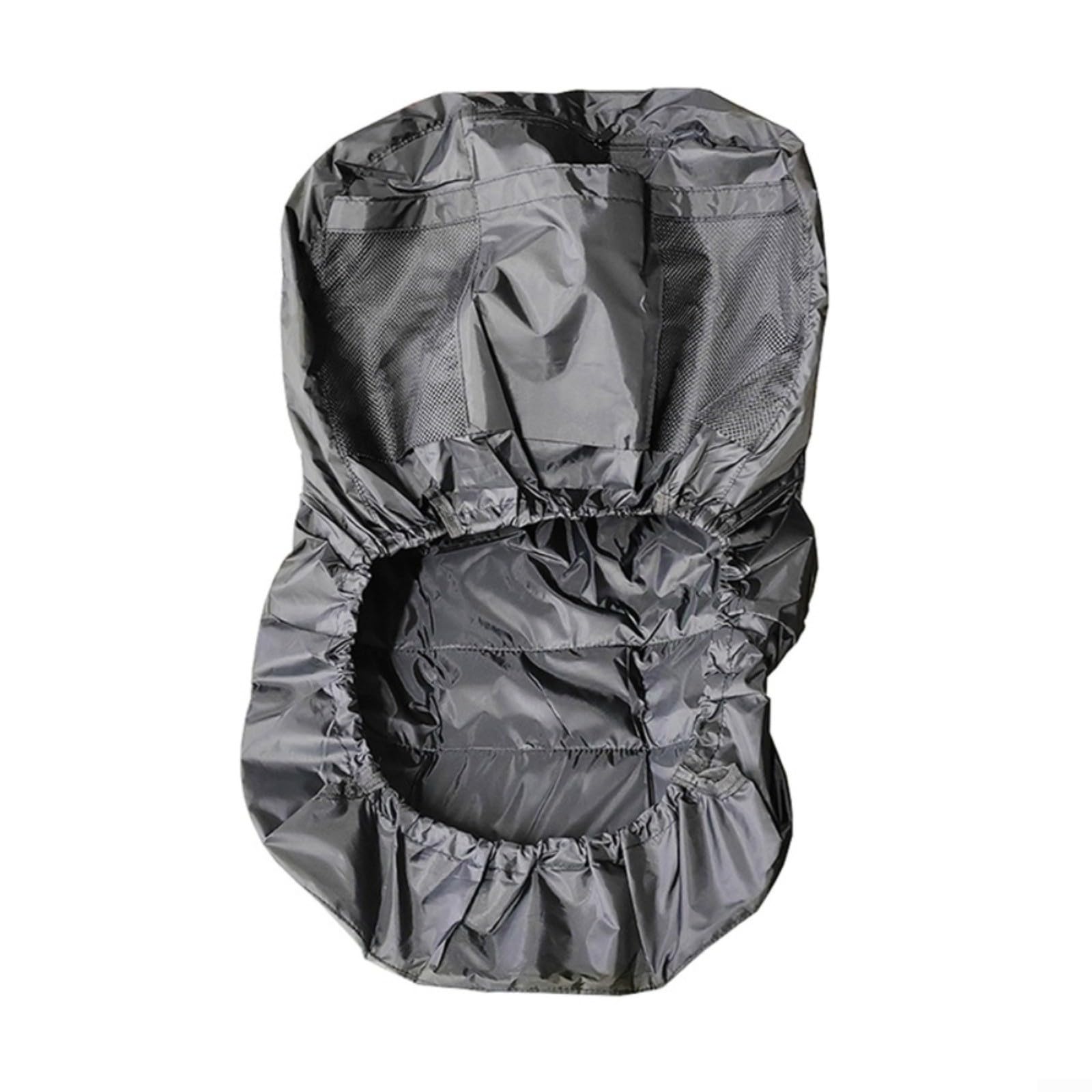 Coprisedile per trattore in tessuto Oxford 600D con scomparti per bevande e tasca posteriore, universale, adatto per tosaerba con schienale 32-36 cm, facile da installare, nero/grigio