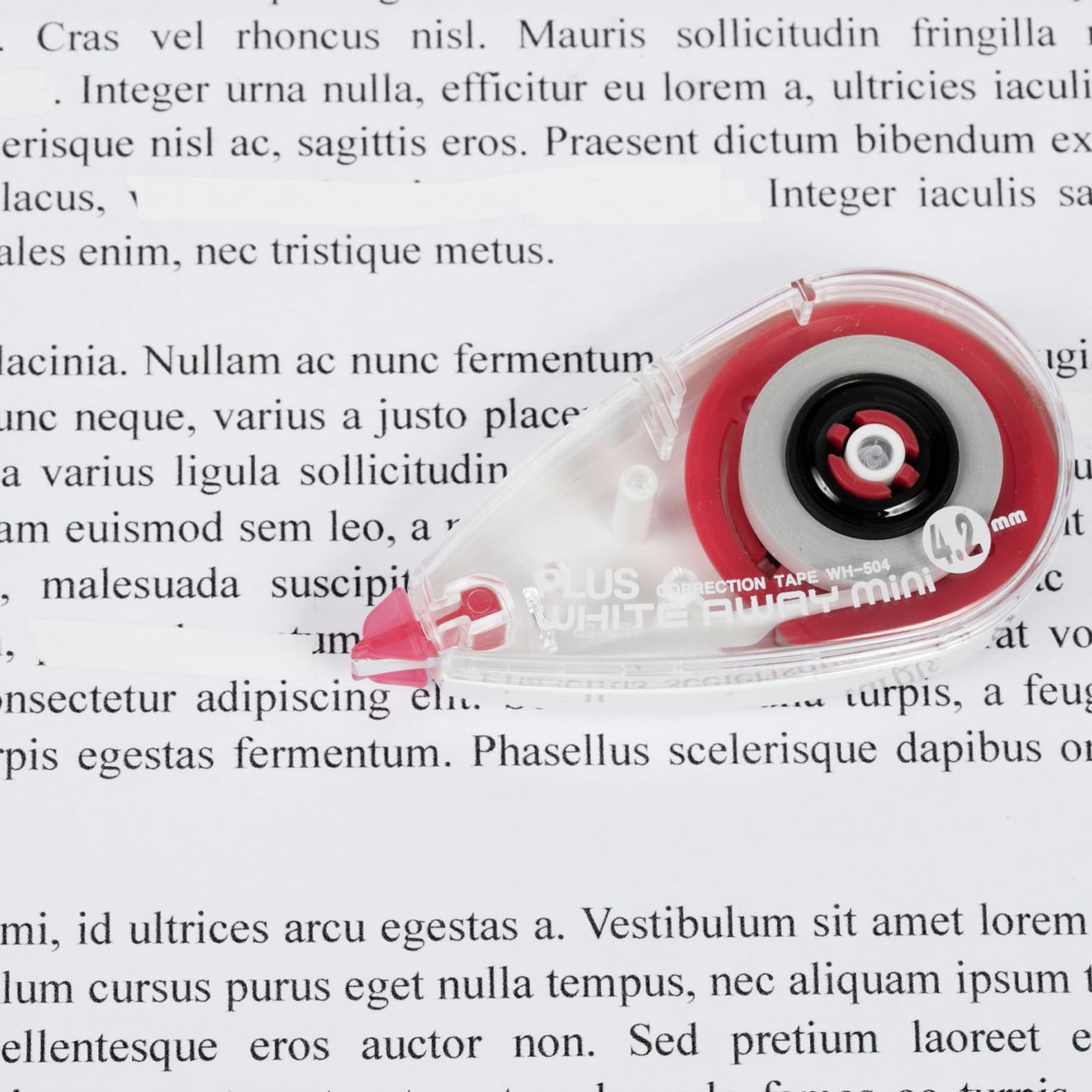 Precision Easy Correct Correction White Out Tape, confezione da 20, modifiche dall'aspetto professionale senza tempo di asciugatura: 5/32" di larghezza e 60 m di lunghezza.