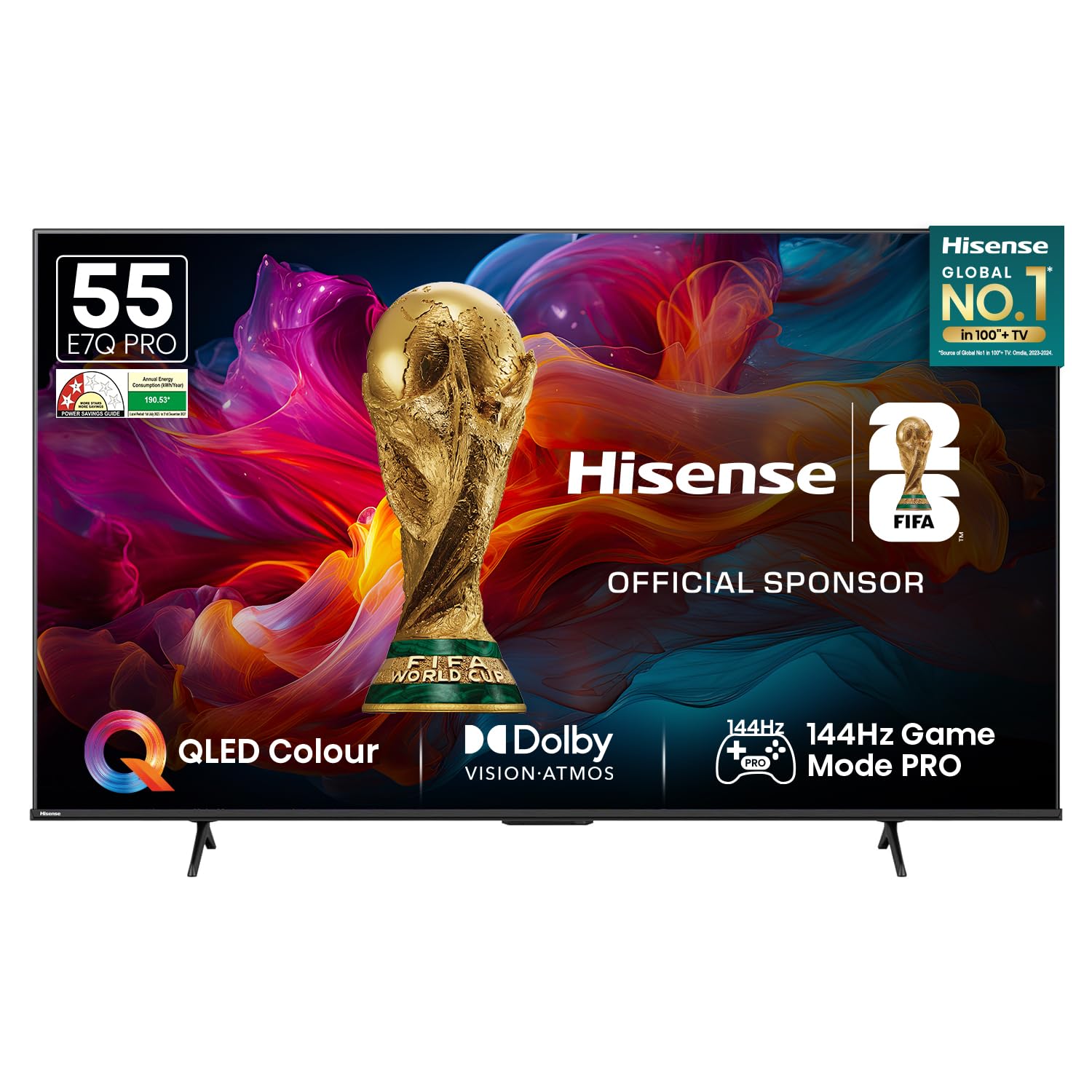 Hisense 139 cm (55 Inches) 4K Ultra HD Smart QLED TV | Dolby