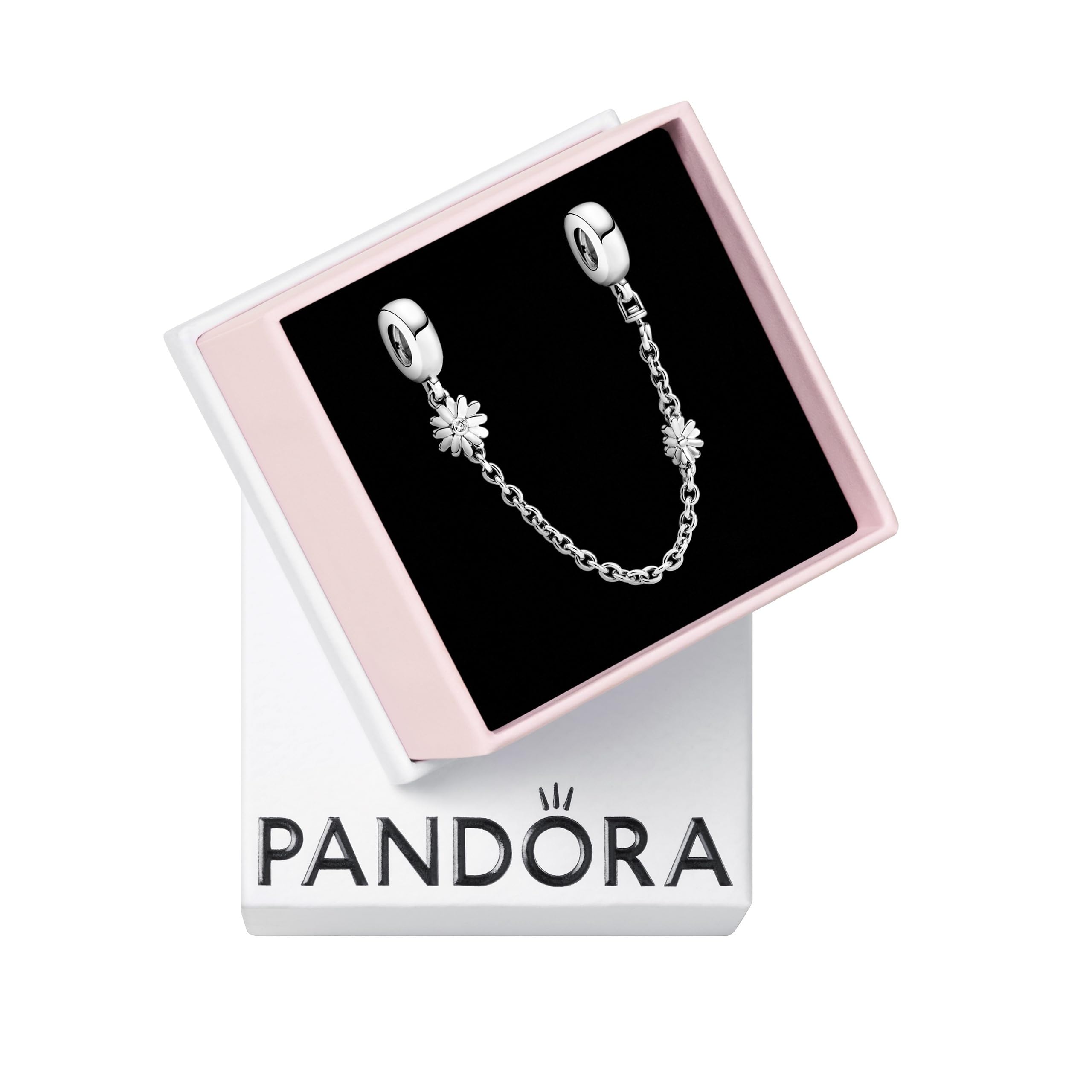 Pandora Daisy Flower Safety Chain Charm 798764C01-05