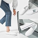 Women's Slip on Shoes Low Top Canvas Sneakers Non Slip Fashion Casual Shoes | low top non slip on walking breathable casual comfortable fashion tennis