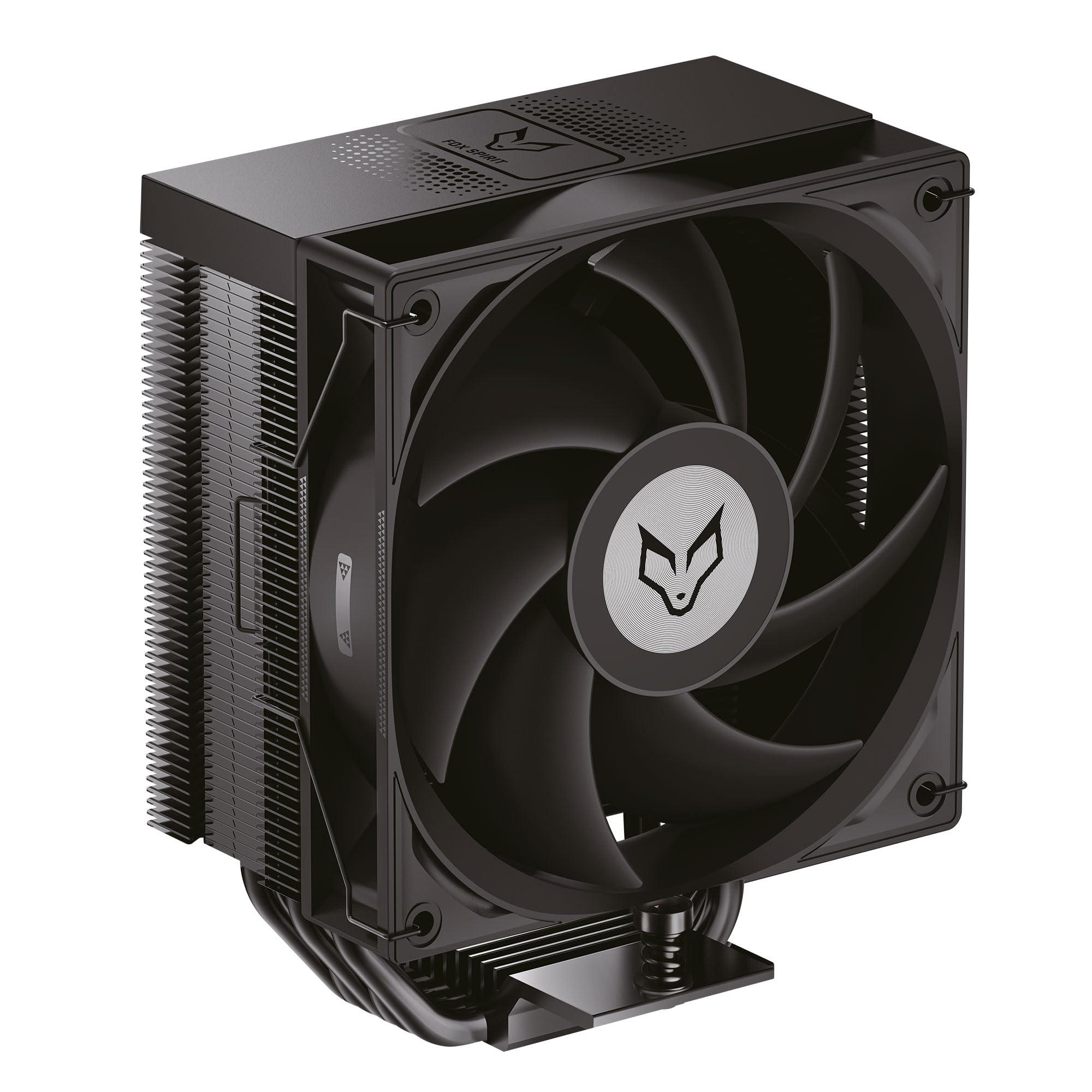 Fox Spirit GT120 - Ventilateur processeur - 1x120 mm - 500 à 1750 RPM - 5 Heatpi