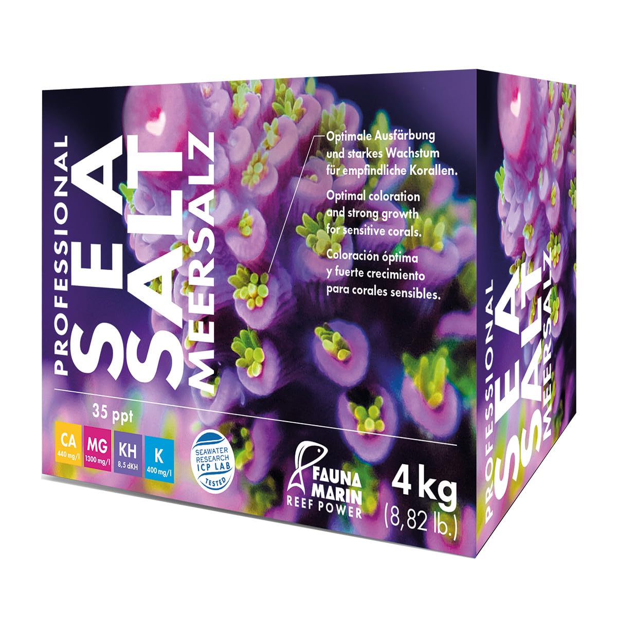 Fauna Marin Sel de mer professionnel 4 kg