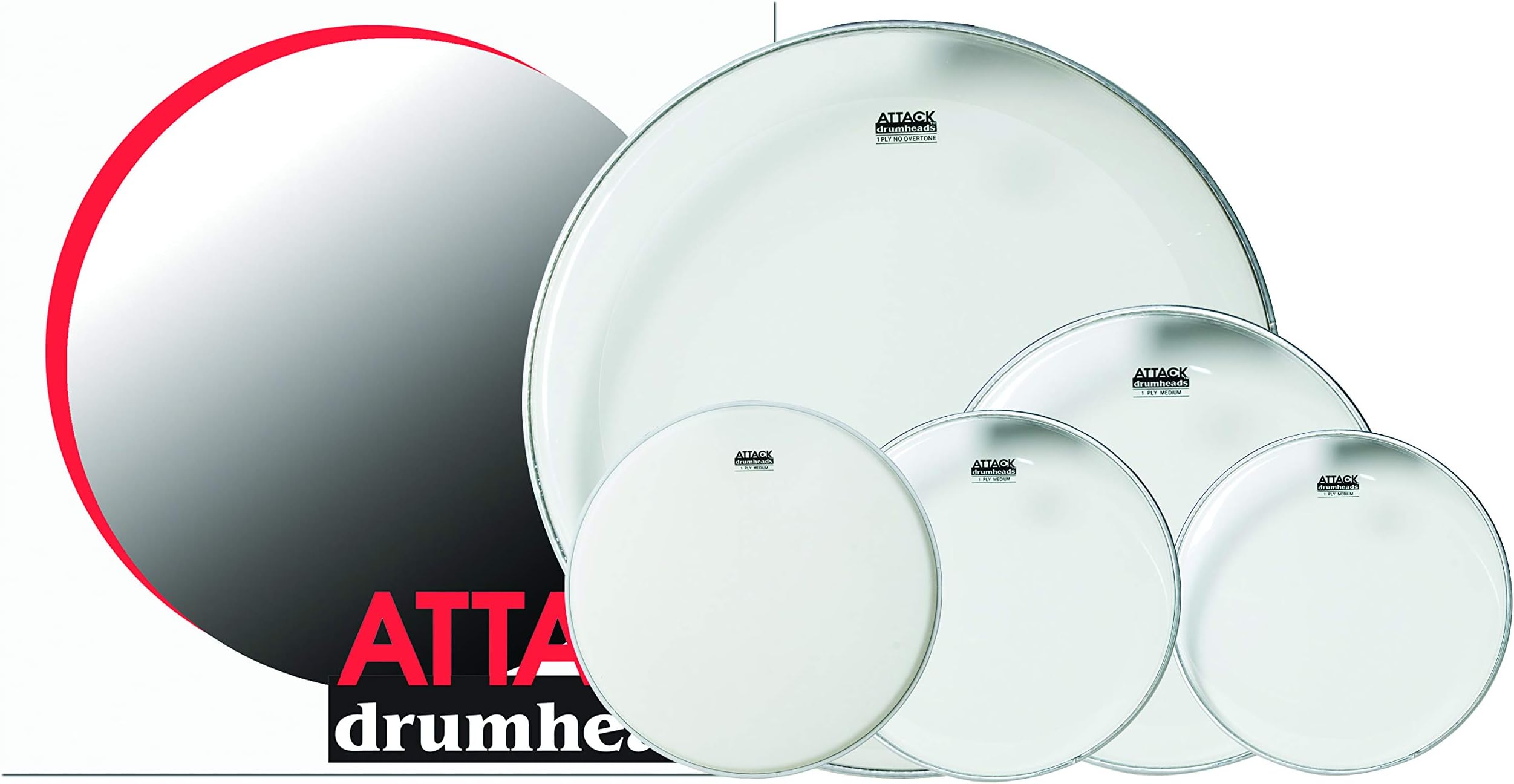 ATTACK DHAPACKB 5 Pack 12, 13 16 22 14C Percussion Effect