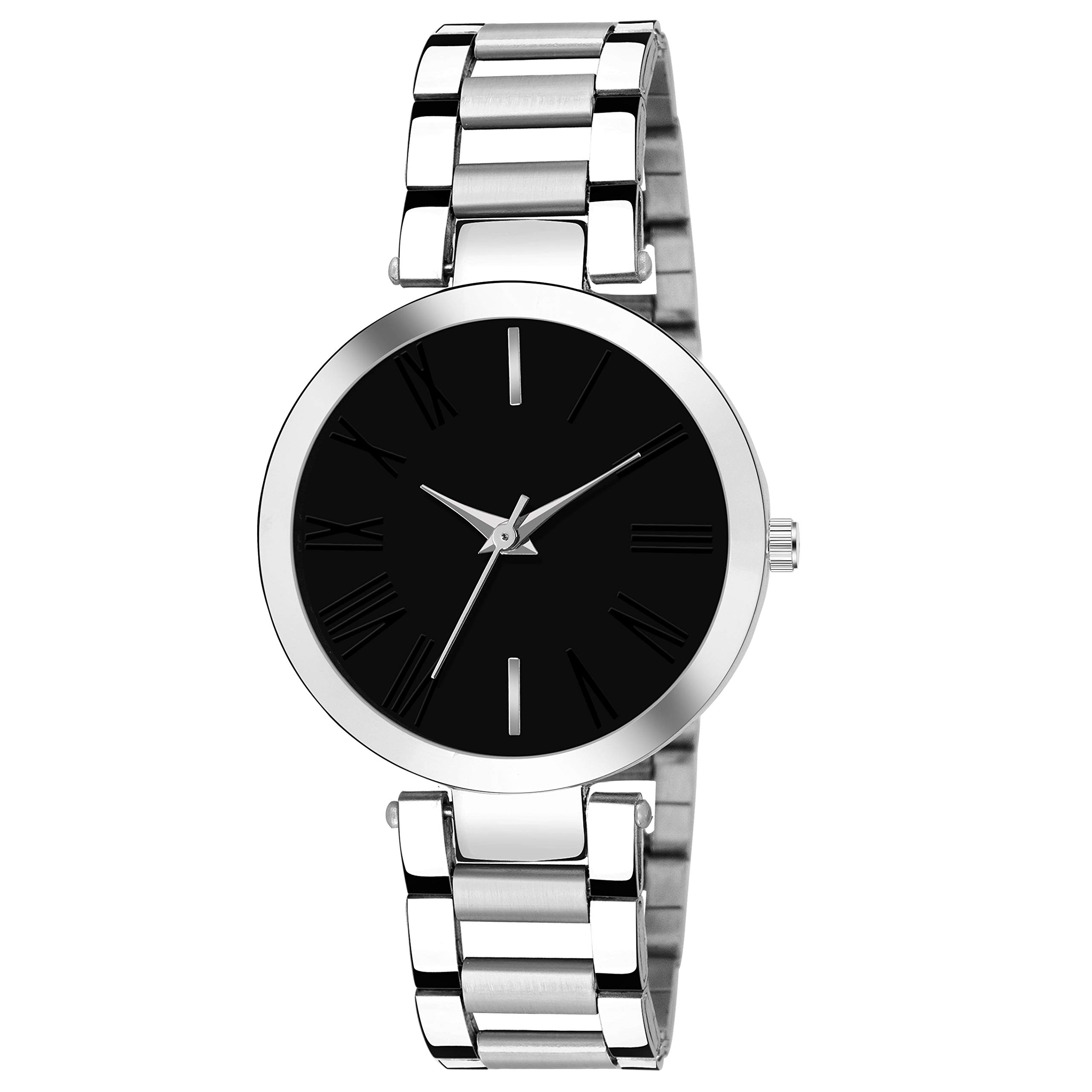 Talgo Analogue Black Dial Attractive Designer Collection Stainless Steel Girls Wrist Watch - Pack of 1 | TG443 (B07SWSJFDT) Amazon Price History, Amazon Price Tracker