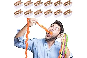 12 Piece Mouth Coils: Magical Illusion Props for Clown and Magician Performances