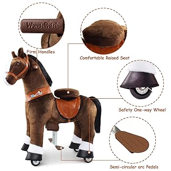 Amazon.co.jp: WondeRides 馬に乗る ポニー チョコレート 乗馬