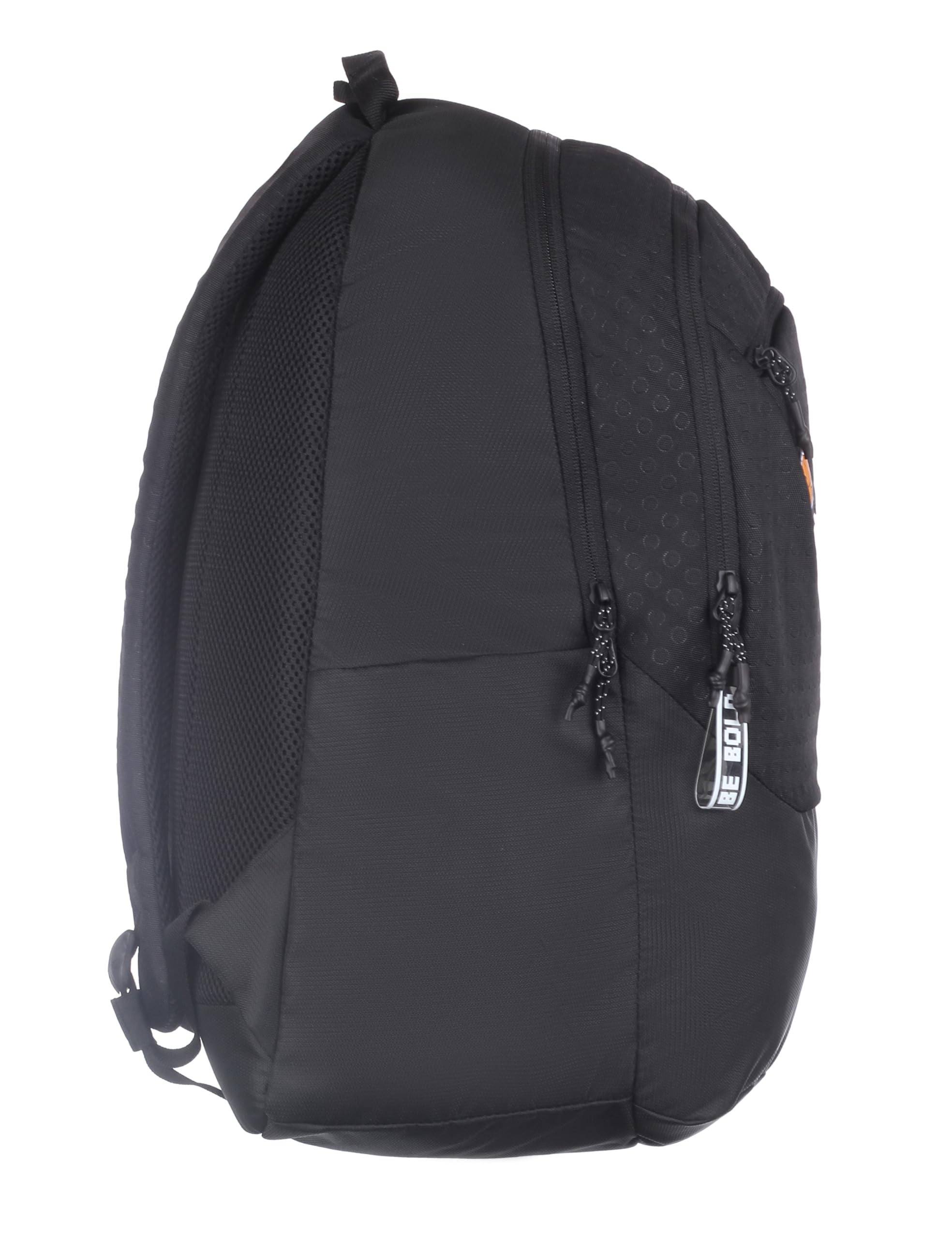 Wildcraft Nylon backpack Multi compartments, front pocket, bottle holder, School bags College bag for women and men, Ideal for school, college, office & travel 13520(Wiki_2 Dot_3D Black) 4